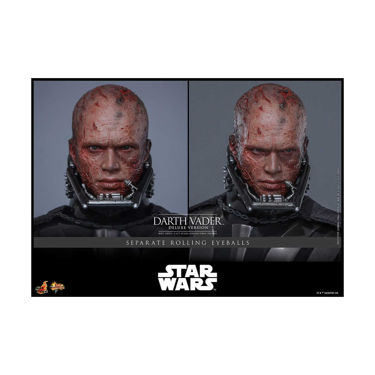 Hot toys Star Wars: Darth Vader Versión Deluxe MMS 1/6 - Episodio III: La Venganza de los Sith