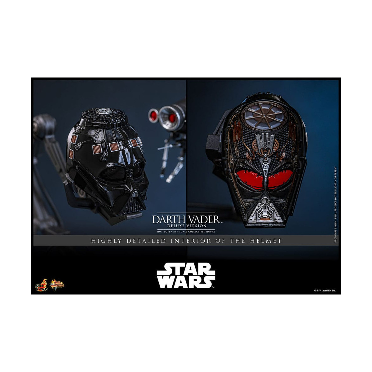 Hot toys Star Wars: Darth Vader Versión Deluxe MMS 1/6 - Episodio III: La Venganza de los Sith