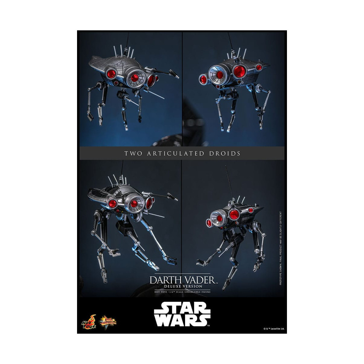 Hot toys Star Wars: Darth Vader Versión Deluxe MMS 1/6 - Episodio III: La Venganza de los Sith