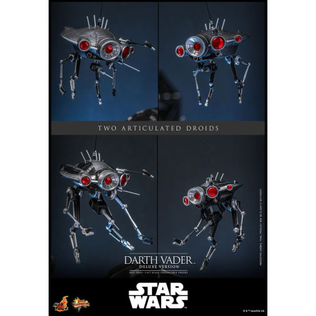 Hot toys Star Wars: Darth Vader Versión Deluxe MMS 1/6 - Episodio III: La Venganza de los Sith