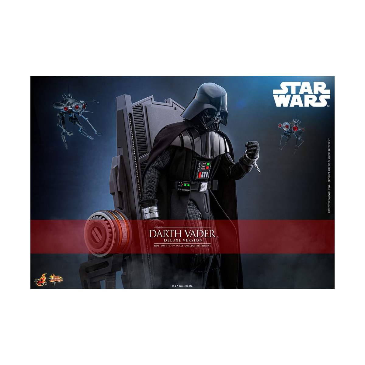 Hot toys Star Wars: Darth Vader Versión Deluxe MMS 1/6 - Episodio III: La Venganza de los Sith