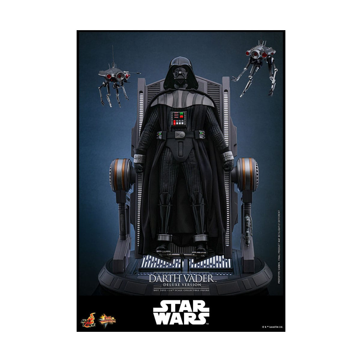 Hot toys Star Wars: Darth Vader Versión Deluxe MMS 1/6 - Episodio III: La Venganza de los Sith