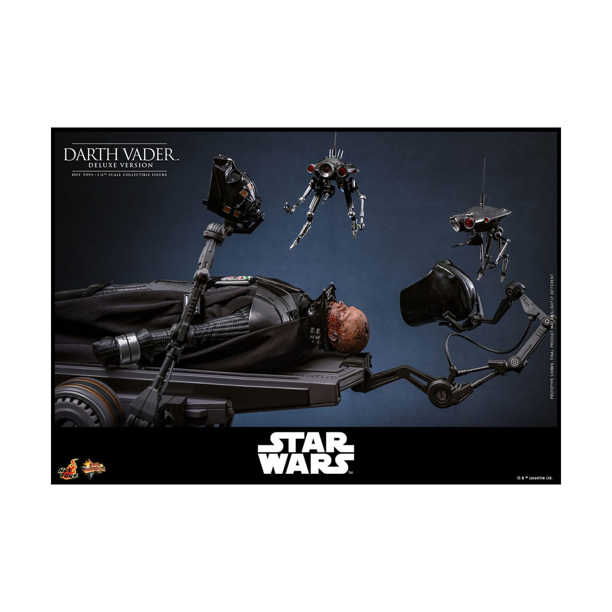 Hot toys Star Wars: Darth Vader Versión Deluxe MMS 1/6 - Episodio III: La Venganza de los Sith