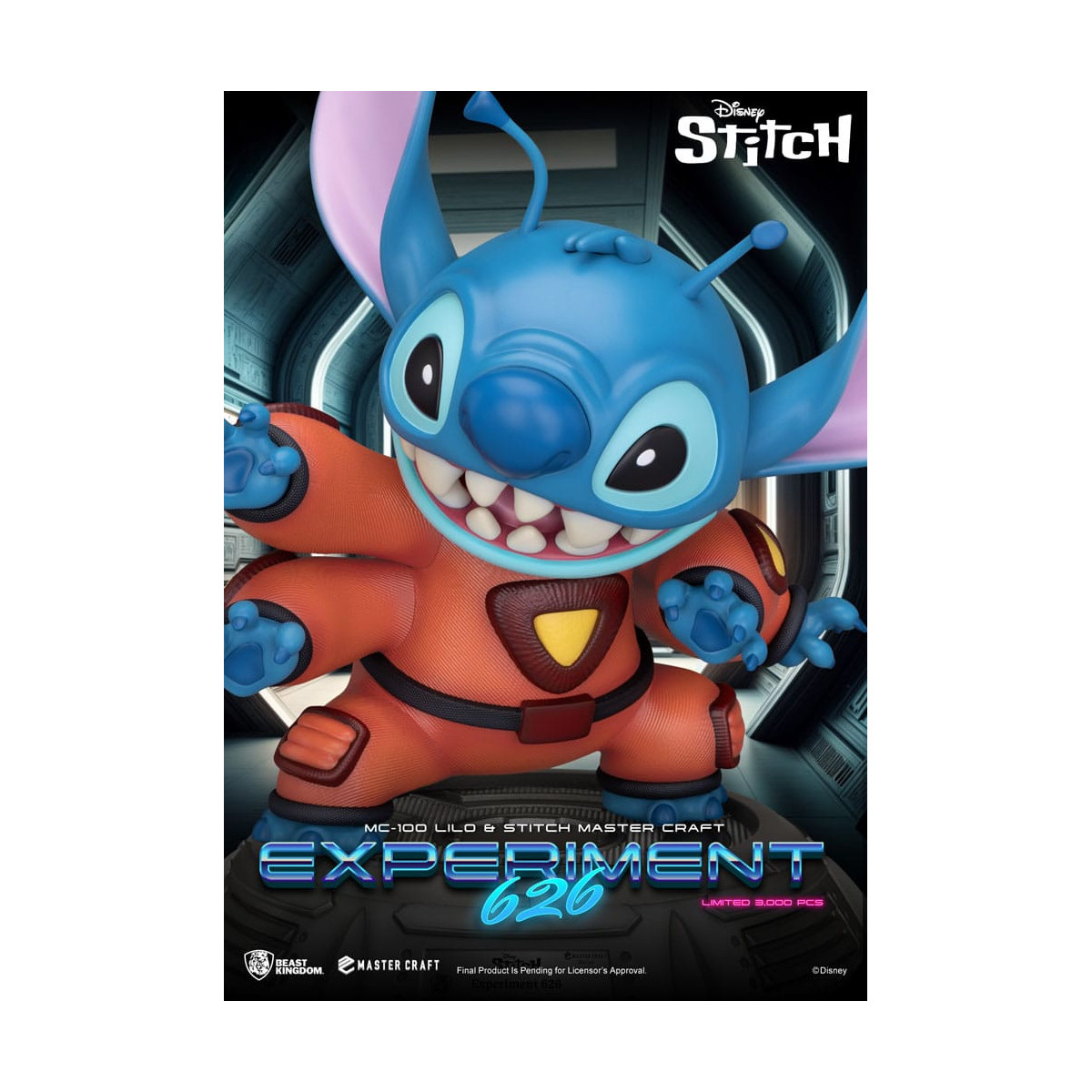 Reino de la Bestia Disney - Experimento Maestro Artesano 626 - Stitch