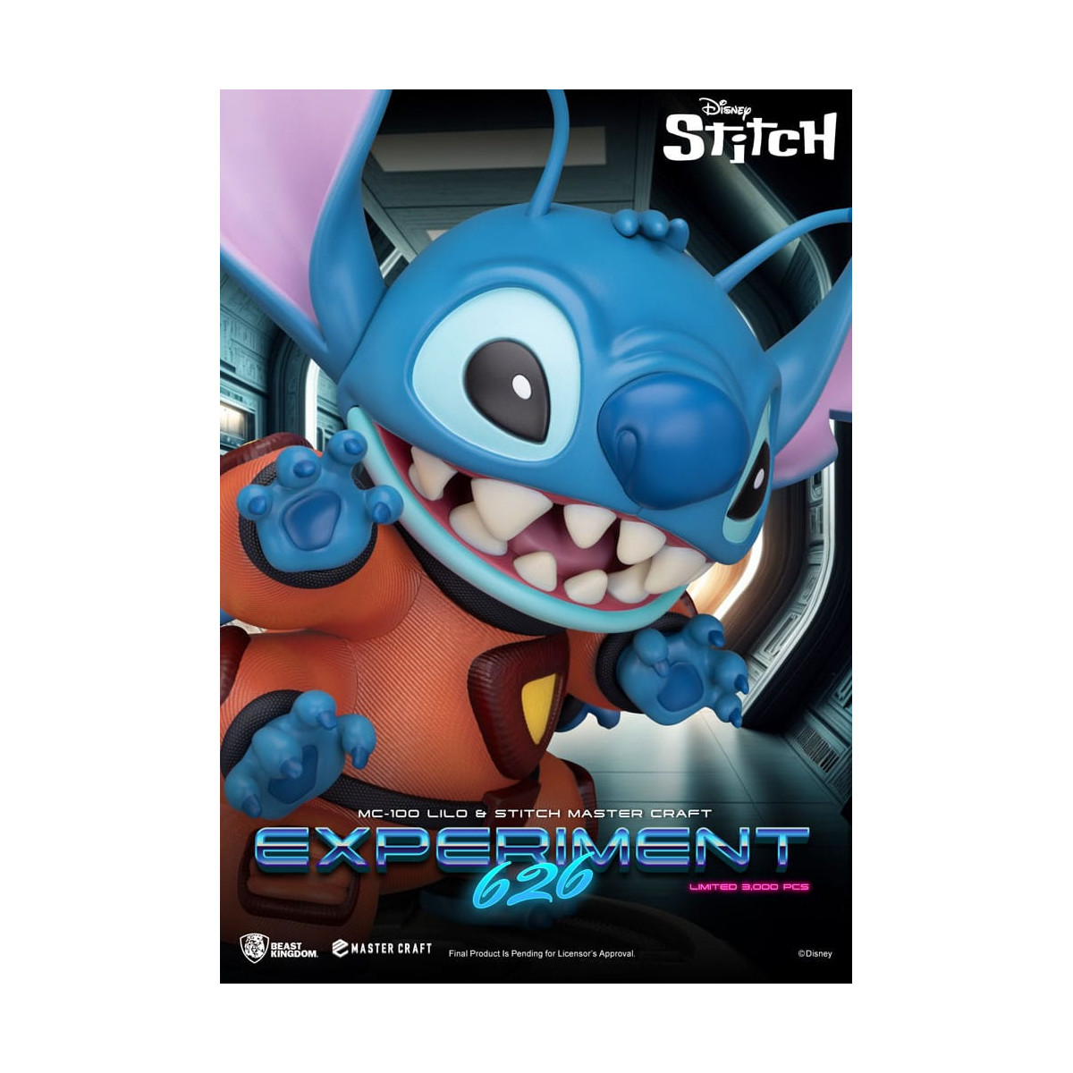 Reino de la Bestia Disney - Experimento Maestro Artesano 626 - Stitch