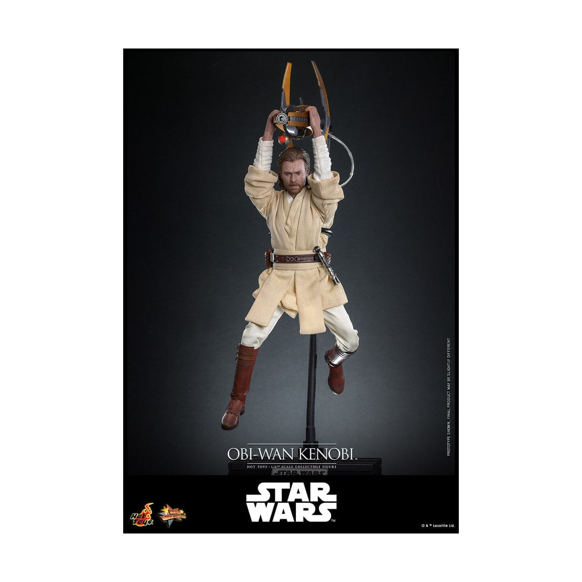 Hot toys - Star Wars El Ataque de los Clones - Obi-Wan Kenobi MMS 1/6