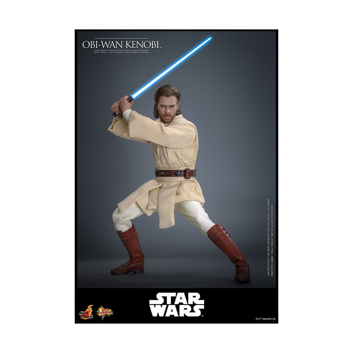 Hot toys - Star Wars El Ataque de los Clones - Obi-Wan Kenobi MMS 1/6