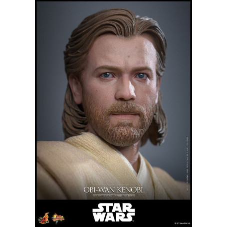Hot toys - Star Wars El Ataque de los Clones - Obi-Wan Kenobi MMS 1/6
