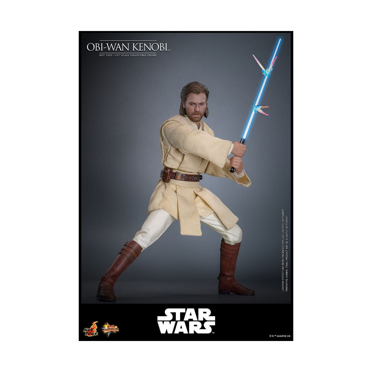 Hot toys - Star Wars El Ataque de los Clones - Obi-Wan Kenobi MMS 1/6