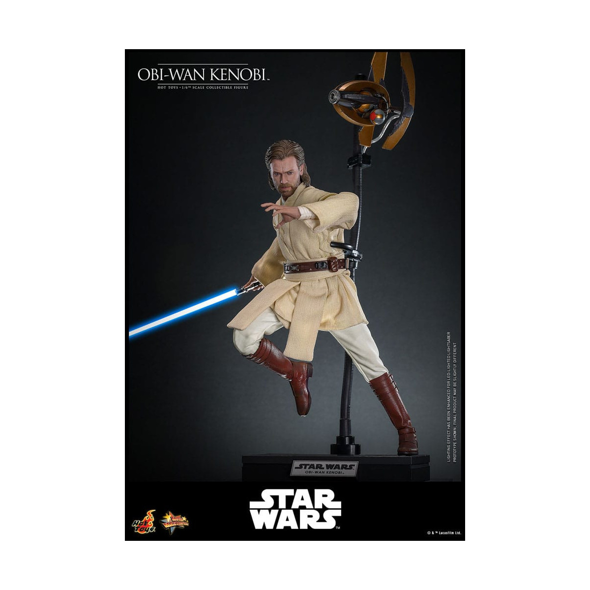 Hot toys - Star Wars El Ataque de los Clones - Obi-Wan Kenobi MMS 1/6