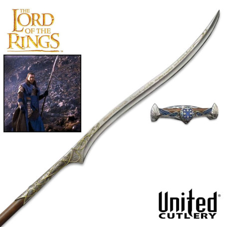 United Cutlery LOTR Aiglos Lanza de Gil-Galad - Aeglos Spear of Gil-Galad - El Señor de los Anillos
