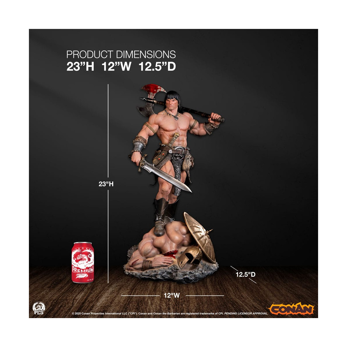 Premium Collectibles Studio PCS - Conan el Bárbaro 1/4
