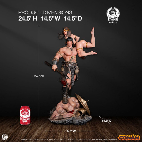 Premium Collectibles Studio PCS - Conan el Bárbaro Edición Deluxe 1/4