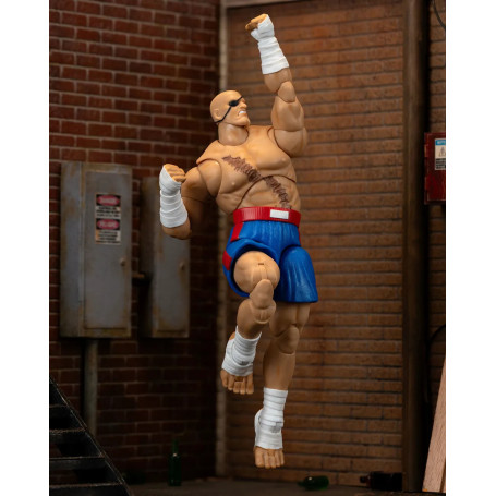 Jada Toys - SAGAT 1/12 - Ultra Street Fighter II: The Final Challengers - Serie 4