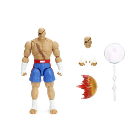 Jada Toys - SAGAT 1/12 - Ultra Street Fighter II: The Final Challengers - Serie 4