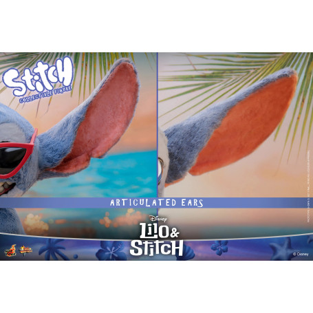 Hot toys - STITCH Figura Coleccionable 1/1 - Lilo & Stitch