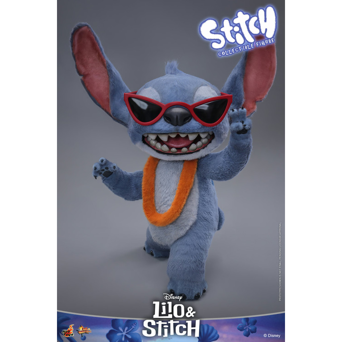 Hot toys - STITCH Figura Coleccionable 1/1 - Lilo & Stitch