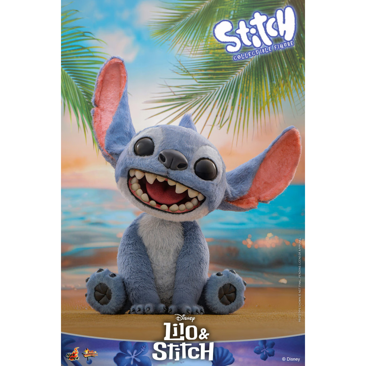 Hot toys - STITCH Figura Coleccionable 1/1 - Lilo & Stitch