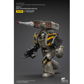 Joytoy - Warhammer - Iron Warriors Tyrant Siege Terminator Squad - Tyrant Siege Terminator con Lanzacohetes