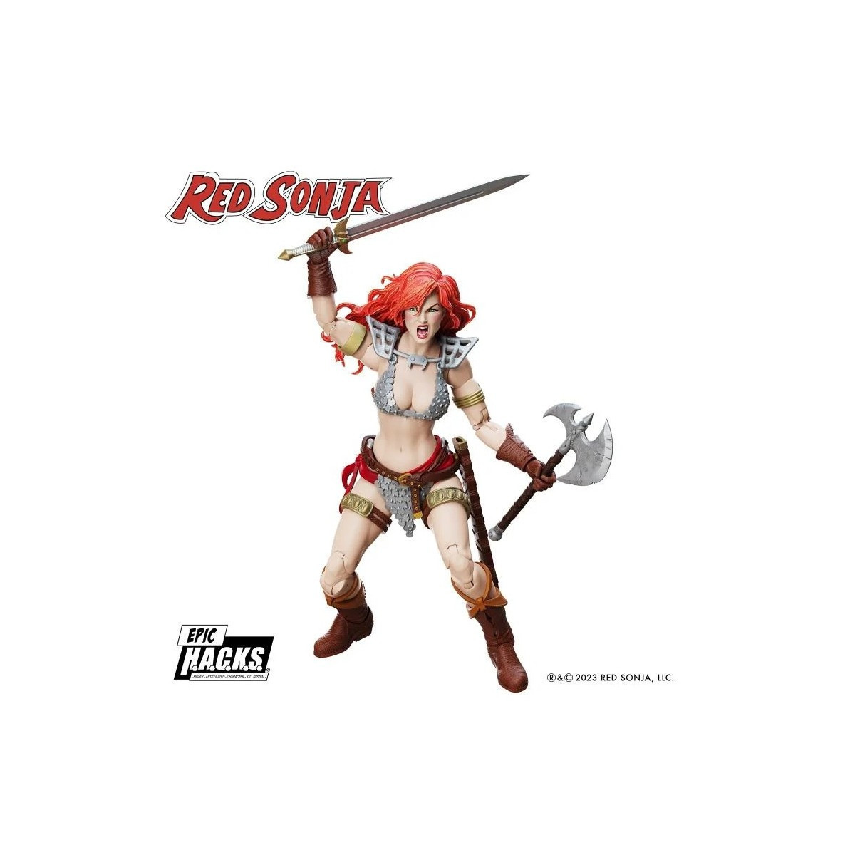 Boss Fight Studio Epic H.A.C.K.S. - Red Sonja 1/12