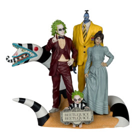 Mc Farlane - Beetlejuice Beetlejuice - Diorama 4 personajes - 4 pack Movie Maniacs