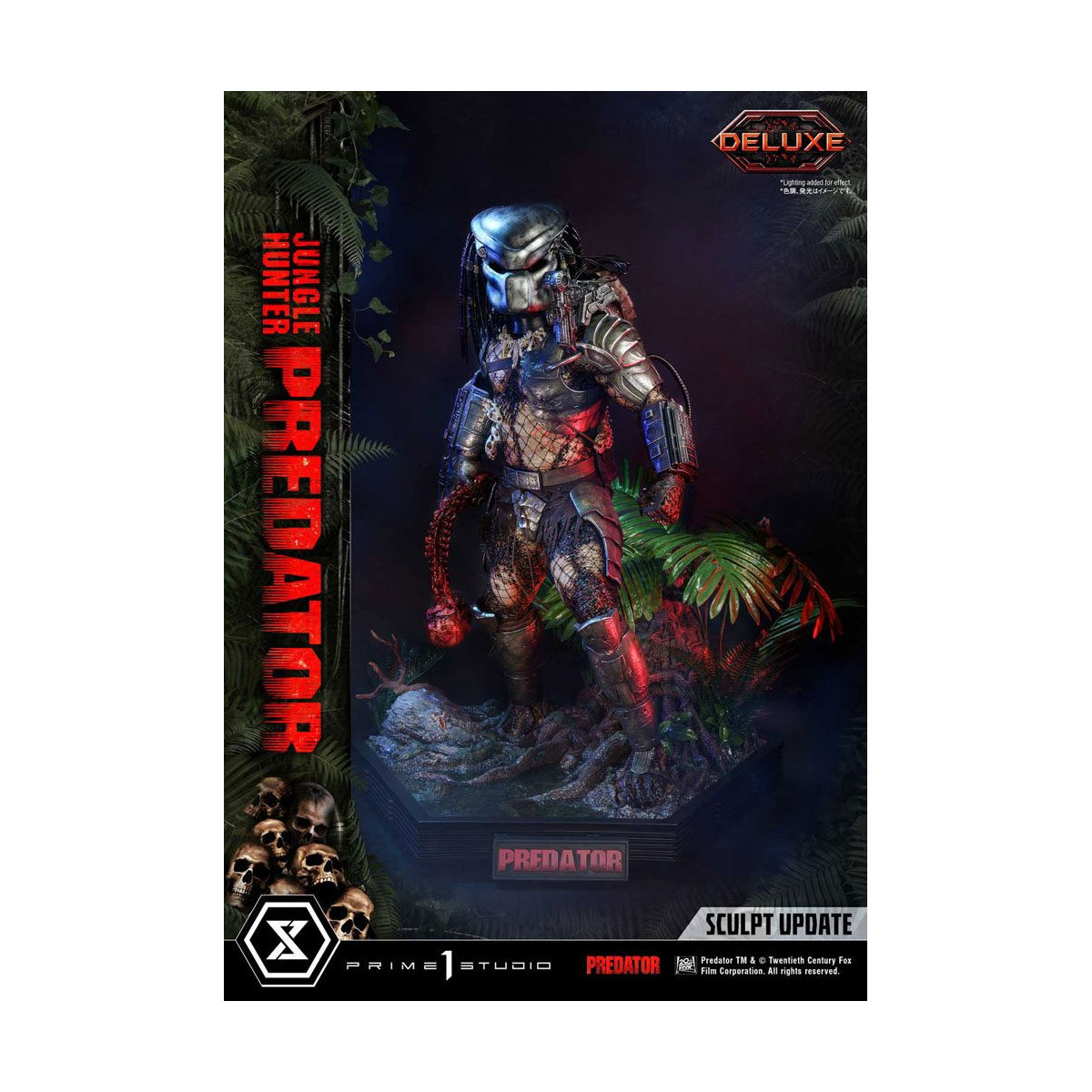 Prime 1 Studios - Museum Masterline 1/3 Jungle Hunter Predator Deluxe Bonus Version