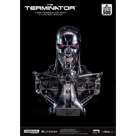 Blitzway - T800 Cráneo Endoesqueleto 1/1 Tamaño Natural - The Terminator
