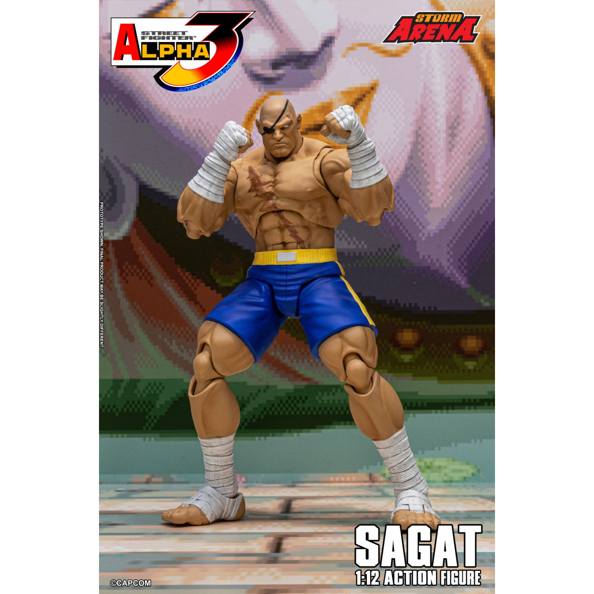 Storm Collectibles - SAGAT - Street Fighter Alpha Storm Arena 1/12
