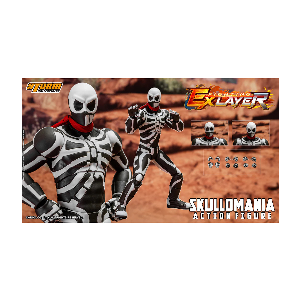 Storm Collectibles - SKULLOMANIA - LUCHA EX LAYER