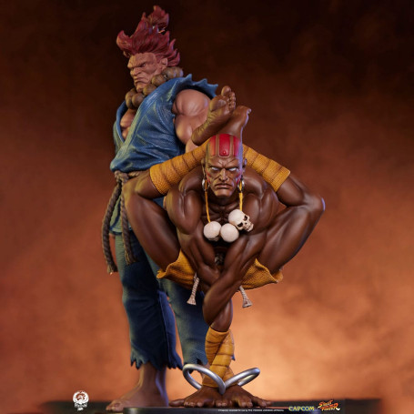 PCS - Street Fighter: Street Jam - Akuma y Dhalsim Juego de estatuas a escala 1:10
