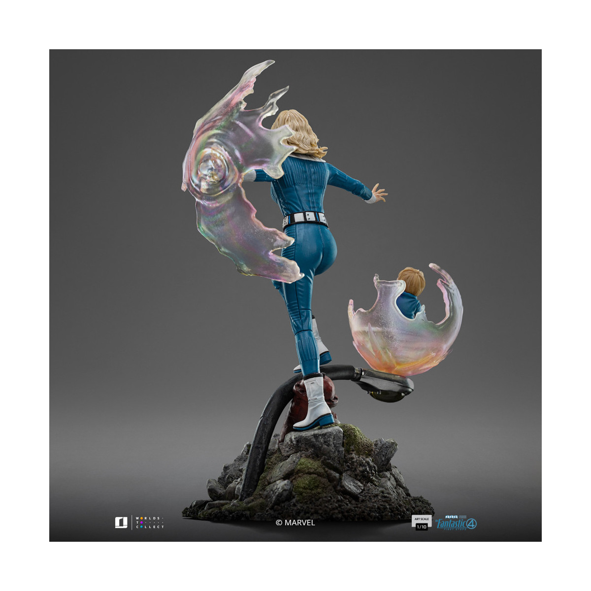 Iron Studios - Marvel Fantastic 4 - Invisible Woman Sue Storm Artes Escala 1/10