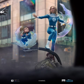 Iron Studios - Marvel Fantastic 4 - Invisible Woman Sue Storm Artes Escala 1/10
