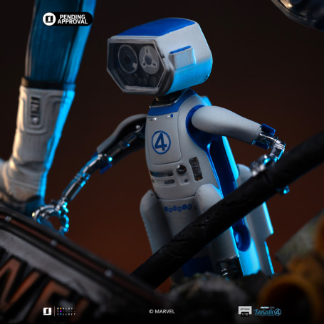 Iron Studios - Marvel Fantastic 4 - Mr. Fantastic Reed Richards Artes Escala 1/10