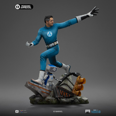 Iron Studios - Marvel Fantastic 4 - Mr. Fantastic Reed Richards Artes Escala 1/10