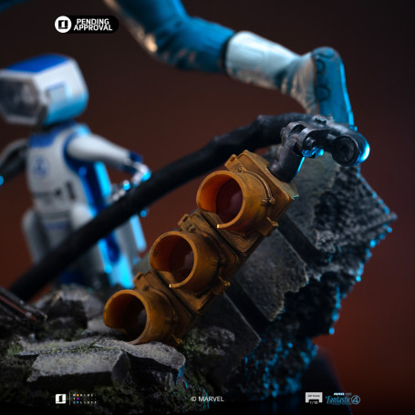 Iron Studios - Marvel Fantastic 4 - Mr. Fantastic Reed Richards Artes Escala 1/10
