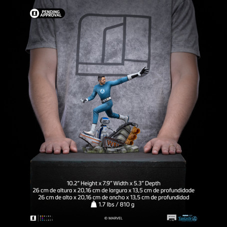 Iron Studios - Marvel Fantastic 4 - Mr. Fantastic Reed Richards Artes Escala 1/10