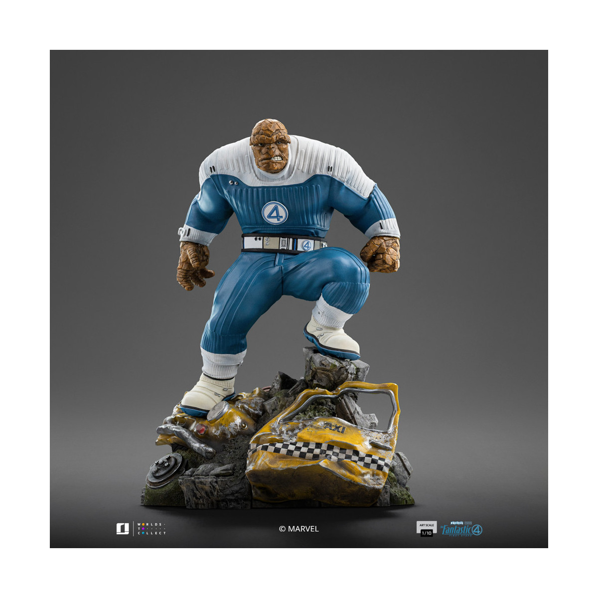 Iron Studios - Marvel Fantastic 4 - The Thing Ben Grimm Artes Escala 1/10