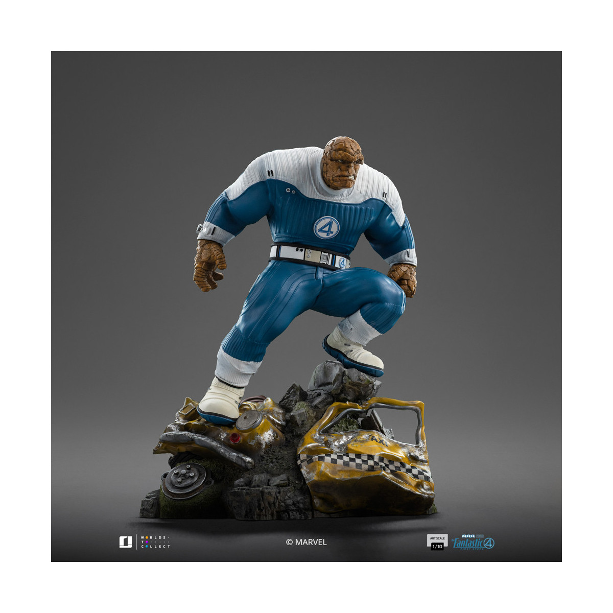 Iron Studios - Marvel Fantastic 4 - The Thing Ben Grimm Artes Escala 1/10
