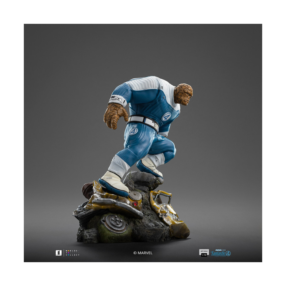 Iron Studios - Marvel Fantastic 4 - The Thing Ben Grimm Artes Escala 1/10