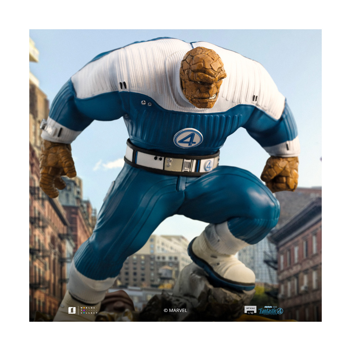 Iron Studios - Marvel Fantastic 4 - The Thing Ben Grimm Artes Escala 1/10