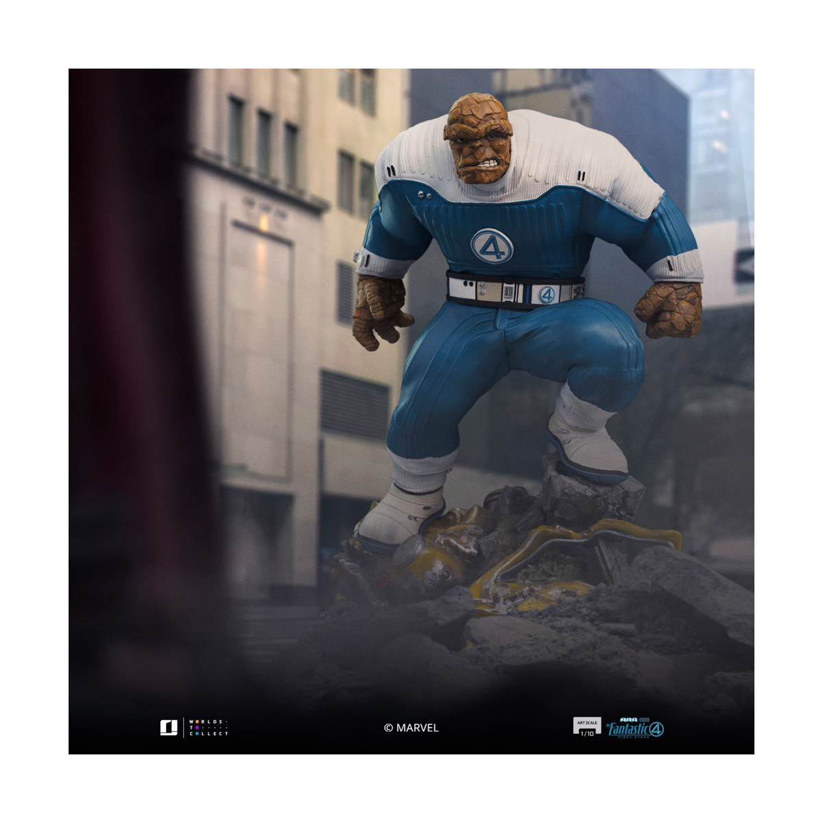 Iron Studios - Marvel Fantastic 4 - The Thing Ben Grimm Artes Escala 1/10
