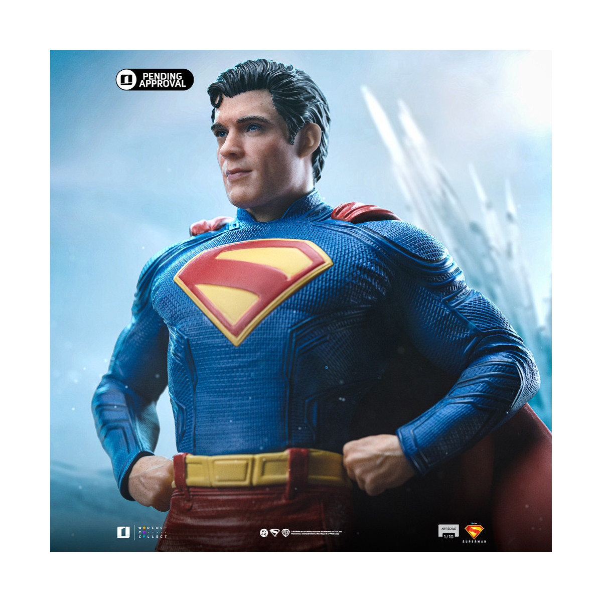 Iron Studios - DCU Superman - Superman & Krypto Art Scale Art Scale 1/10