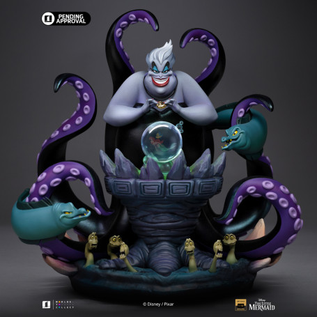 Iron Studios - Disney Villains Ursula Deluxe Art Scale 1/10 - La Sirenita