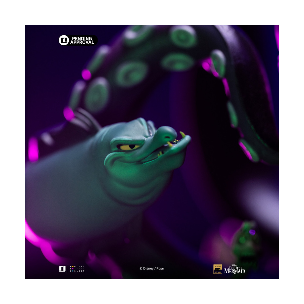 Iron Studios - Disney Villains Ursula Deluxe Art Scale 1/10 - La Sirenita