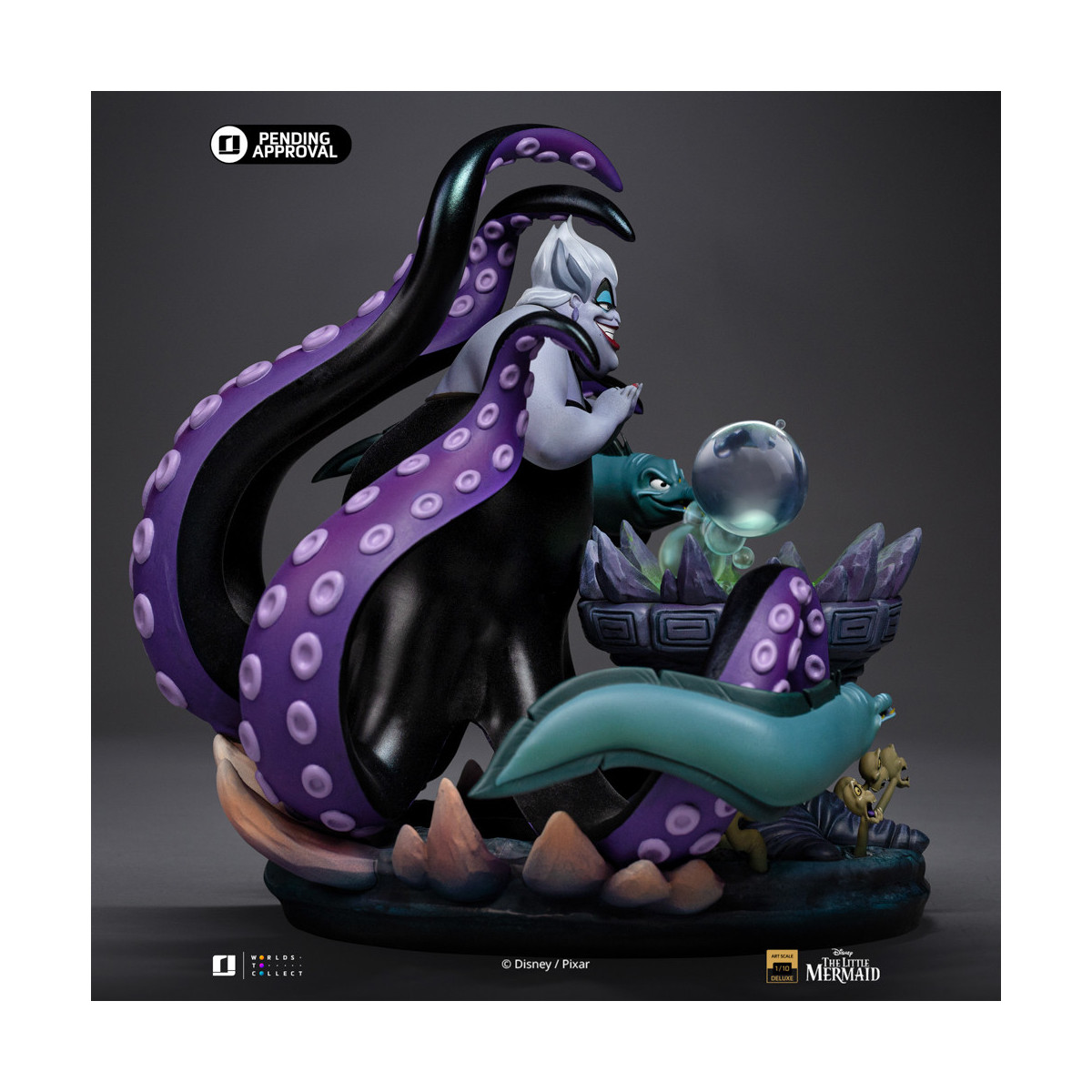 Iron Studios - Disney Villains Ursula Deluxe Art Scale 1/10 - La Sirenita