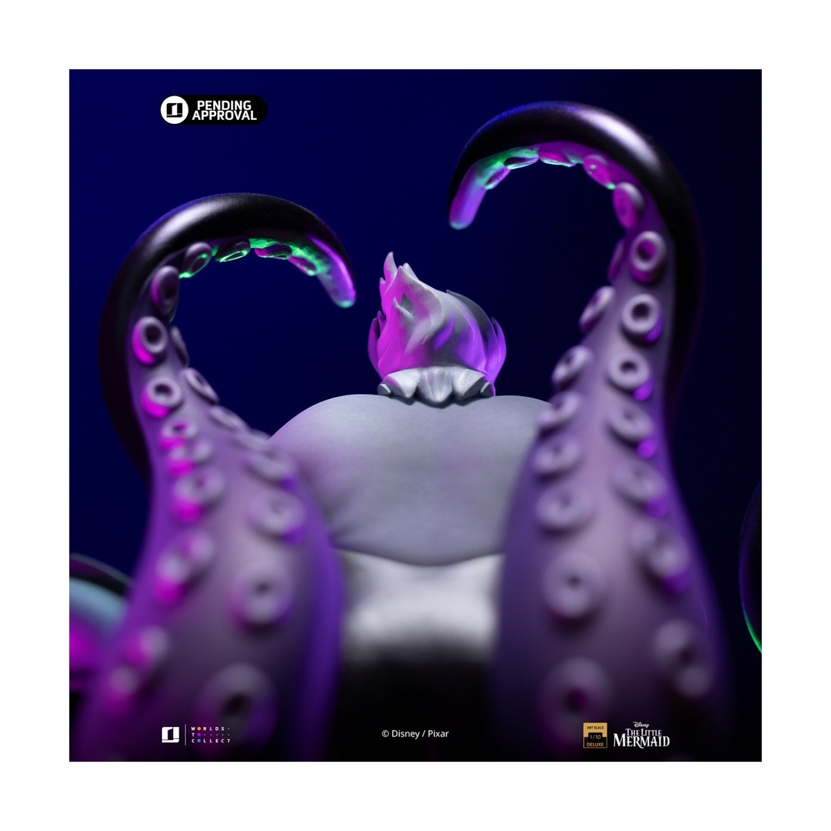 Iron Studios - Disney Villains Ursula Deluxe Art Scale 1/10 - La Sirenita