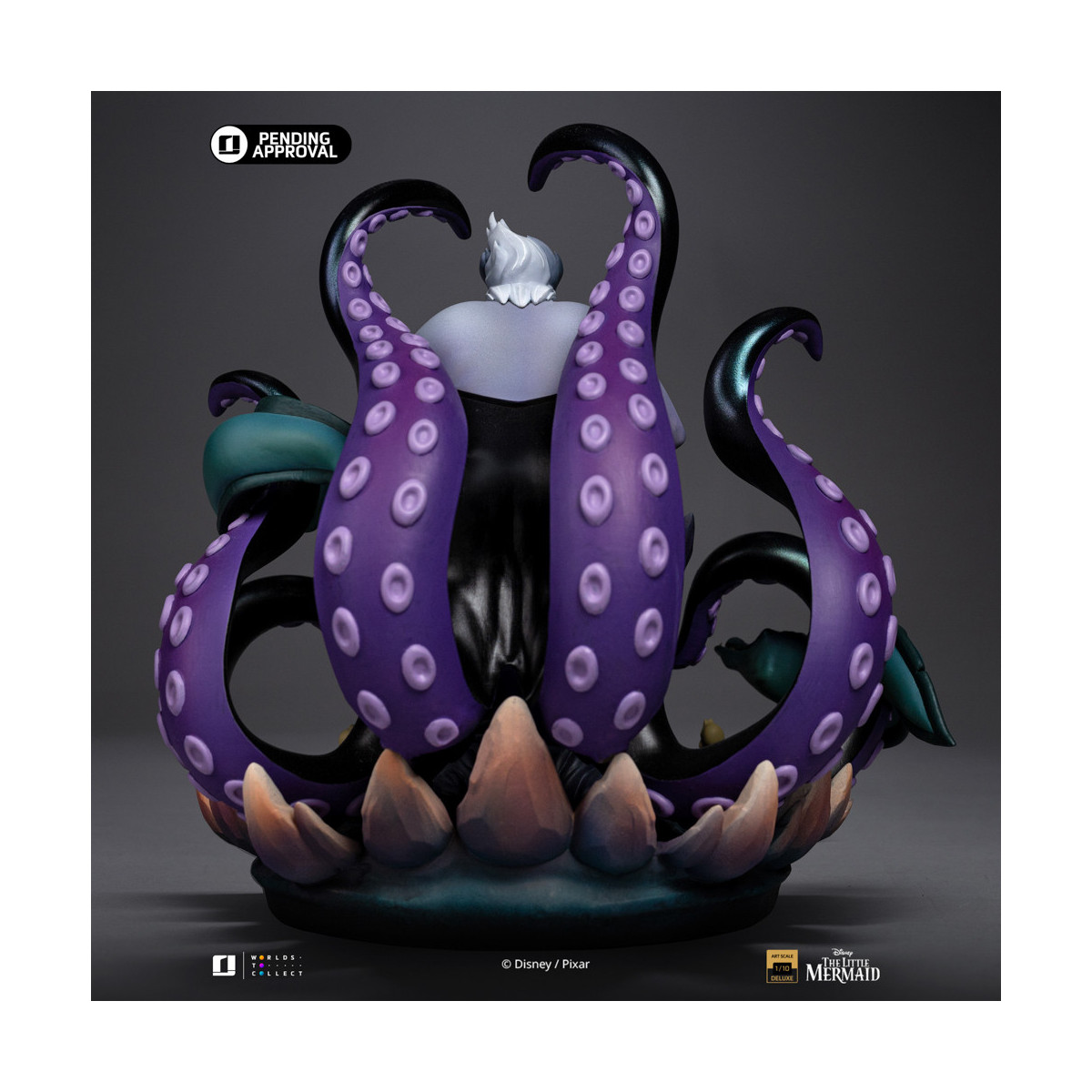 Iron Studios - Disney Villains Ursula Deluxe Art Scale 1/10 - La Sirenita