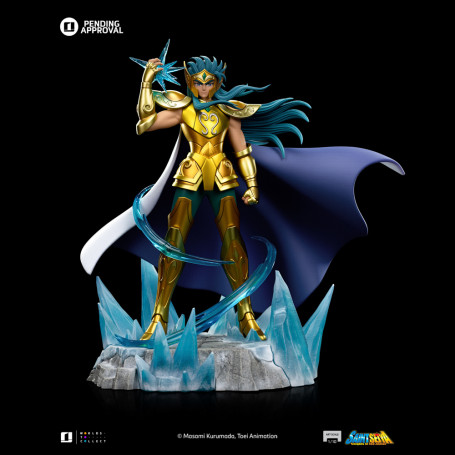 Iron Studios - Saint Seiya - Aquarius Camus Deluxe Art Escala 1/10 - Caballeros del Zodiaco