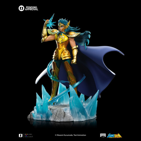 Iron Studios - Saint Seiya - Aquarius Camus Deluxe Art Escala 1/10 - Caballeros del Zodiaco