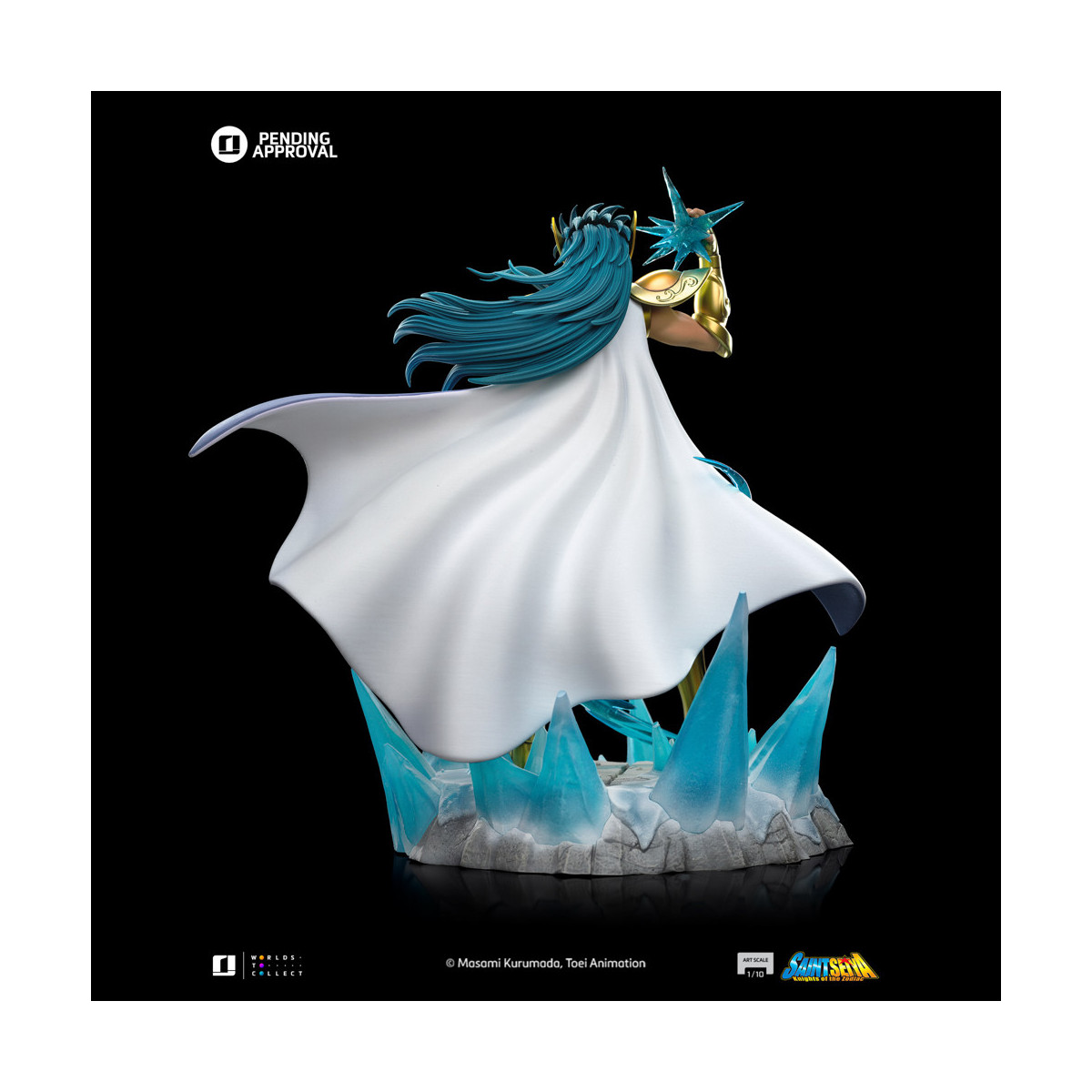 Iron Studios - Saint Seiya - Aquarius Camus Deluxe Art Escala 1/10 - Caballeros del Zodiaco